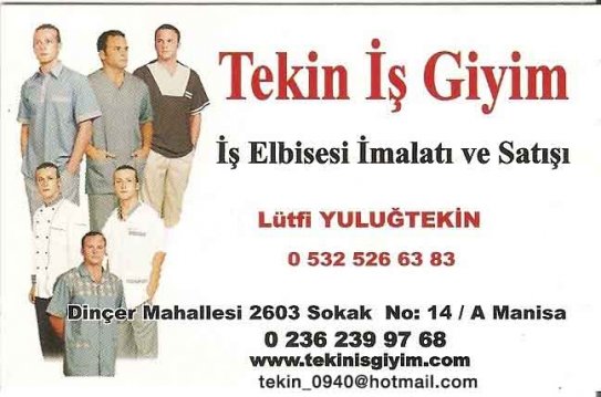 Tekin İş Giyim, Manisada İş Elbiseleri, Manisada İş Giyim, Hemşire Giyim, Aşçı